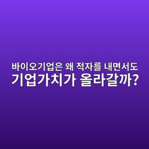바이오기업은 왜 적자를 내면서도 기업가치가 올라갈까? 투자자가 봐야 할 진짜 가치 9 ebb094ec9db4ec98a4eab8b0ec9785ec9d80 ec999c eca081ec9e90eba5bc eb82b4eba9b4ec849ceb8f84 eab8b0ec9785eab080ecb998eab080 ec98aceb9dbc 1789649708